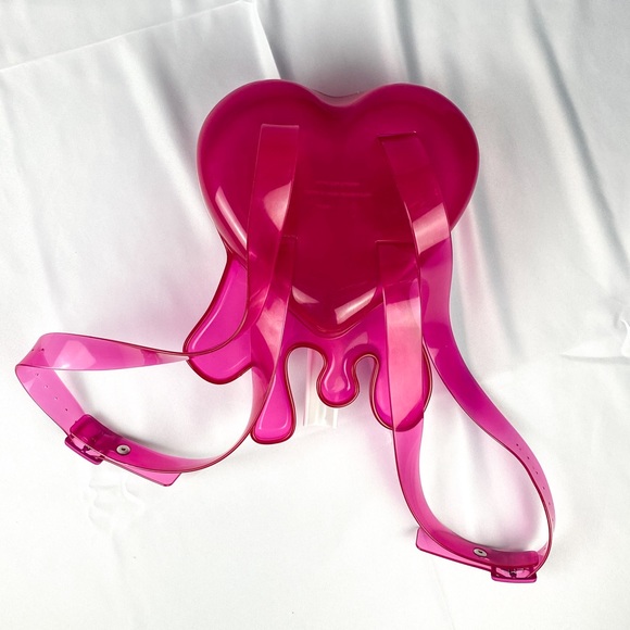 Mini Melissa Bag Jelly Pop Melting Heart Pink - Picture 2 of 7